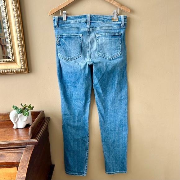 Paige Skyline Ankle Peg Jeans in Light Whitley Wash Size 29 - Picture 4 of 7